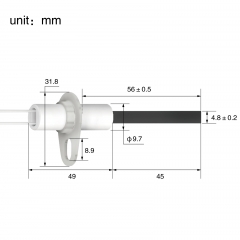 Universal gas lgniter Silicon nitride ignition rod.Hot Surface Ignitor