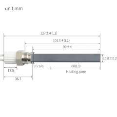 HF1205 Series Silicon Nitride Igniter