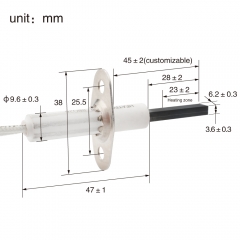 HFHFBBQ26B-MINI-530 Silicon Nitride Igniter