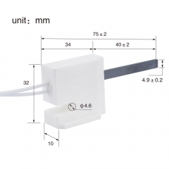 HF0004663 Silicon nitride ignition rod.Hot Surface Ignitor
